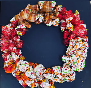 DIY Fall WREATH using DOLLAR TREE PRODUCTS