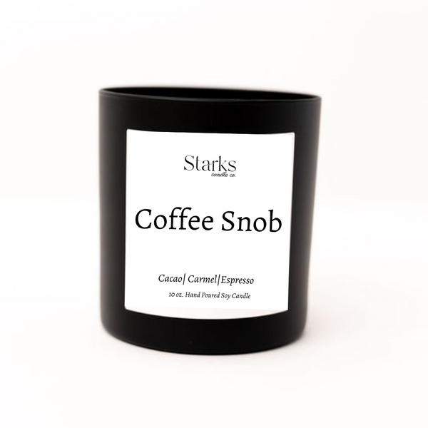 Coffee Snob Candle        (Cacao + Caramel + Espresso)