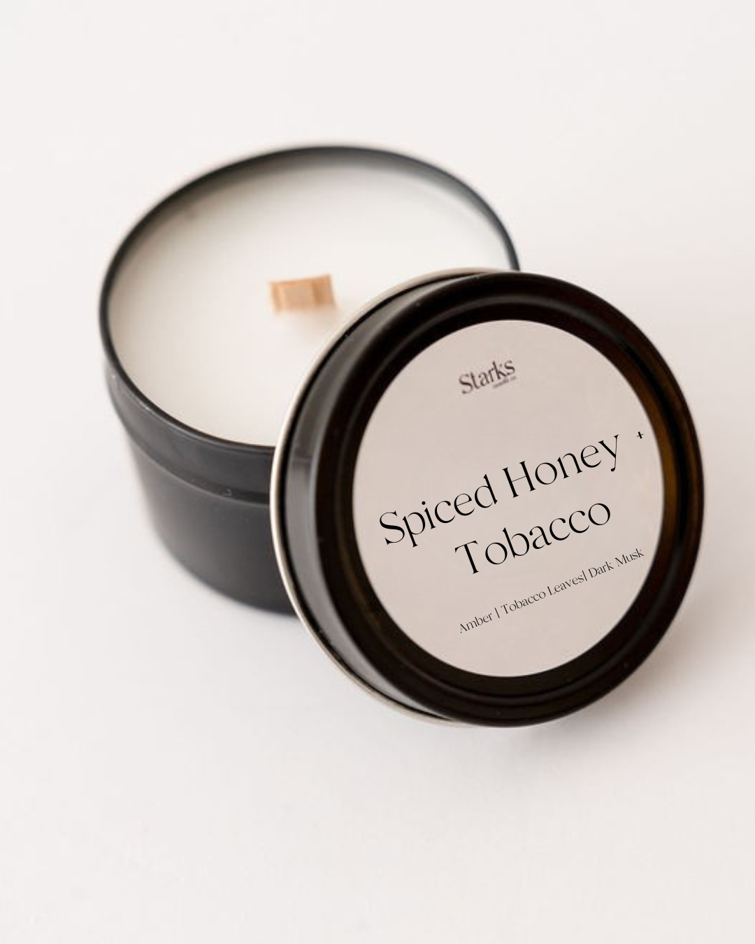 Spiced Honey + Tobacco 4 oz tin