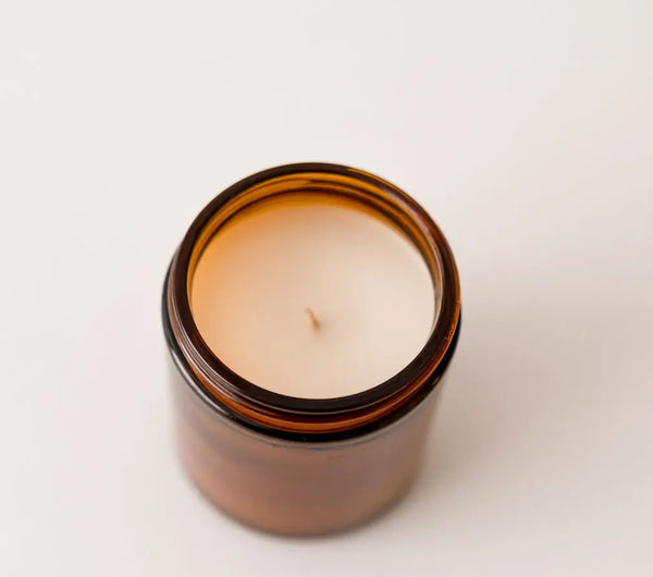 Saffron + Amber candle