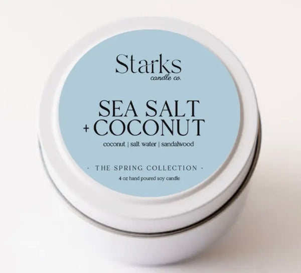Seasalt + Coconut Candle