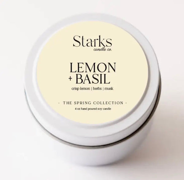 Lemon Basil Candle