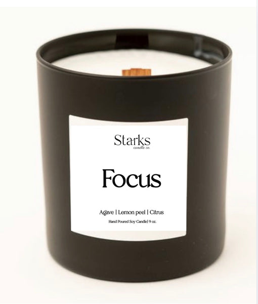 Focus Affirmation candle