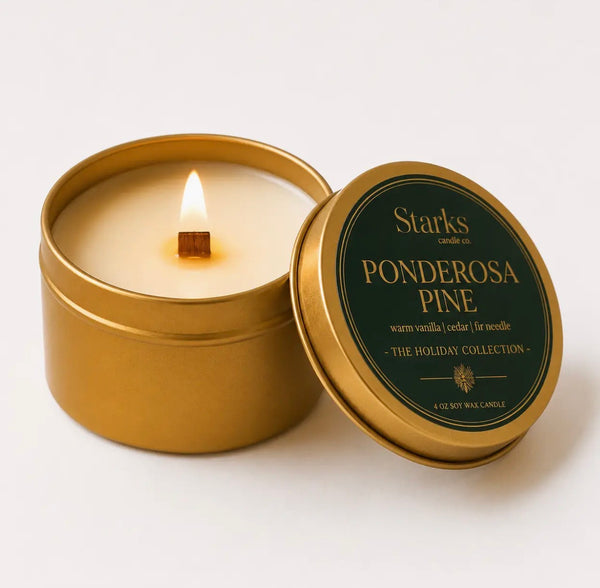 Ponderosa Pine Travel Candle | 4 oz