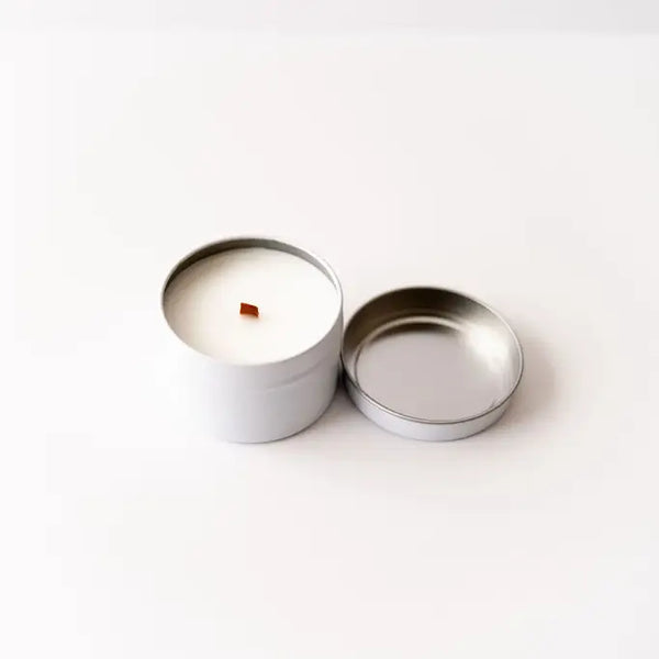 Iced Vanilla Woods | 4 oz Tin Candle