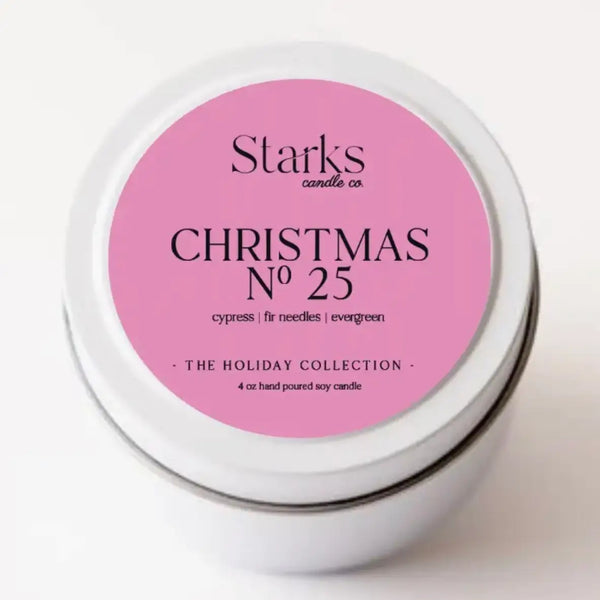 Christmas No. 25 | 4 oz Tin Candle