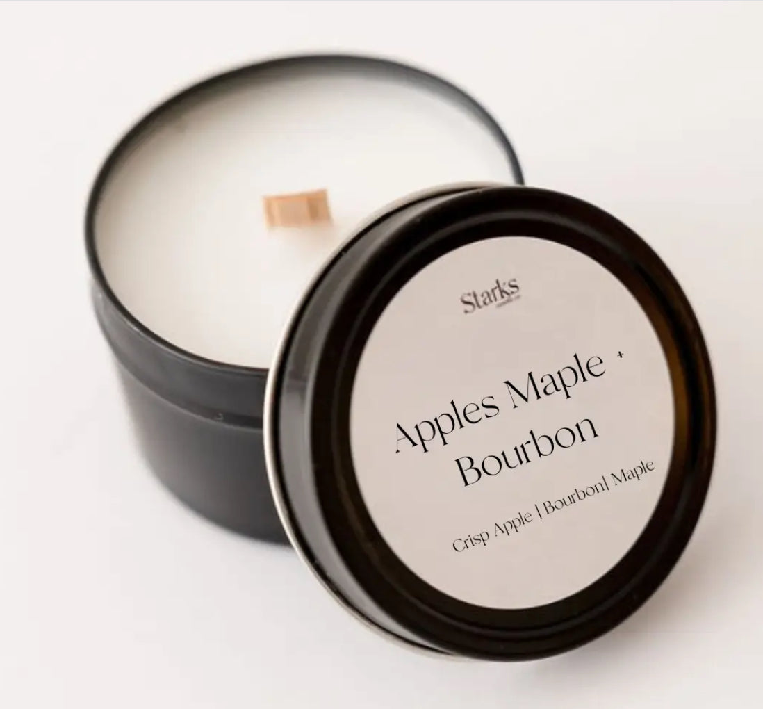 Apples + Bourbon candle