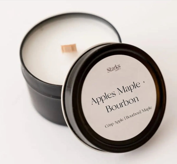 Apples + Bourbon candle