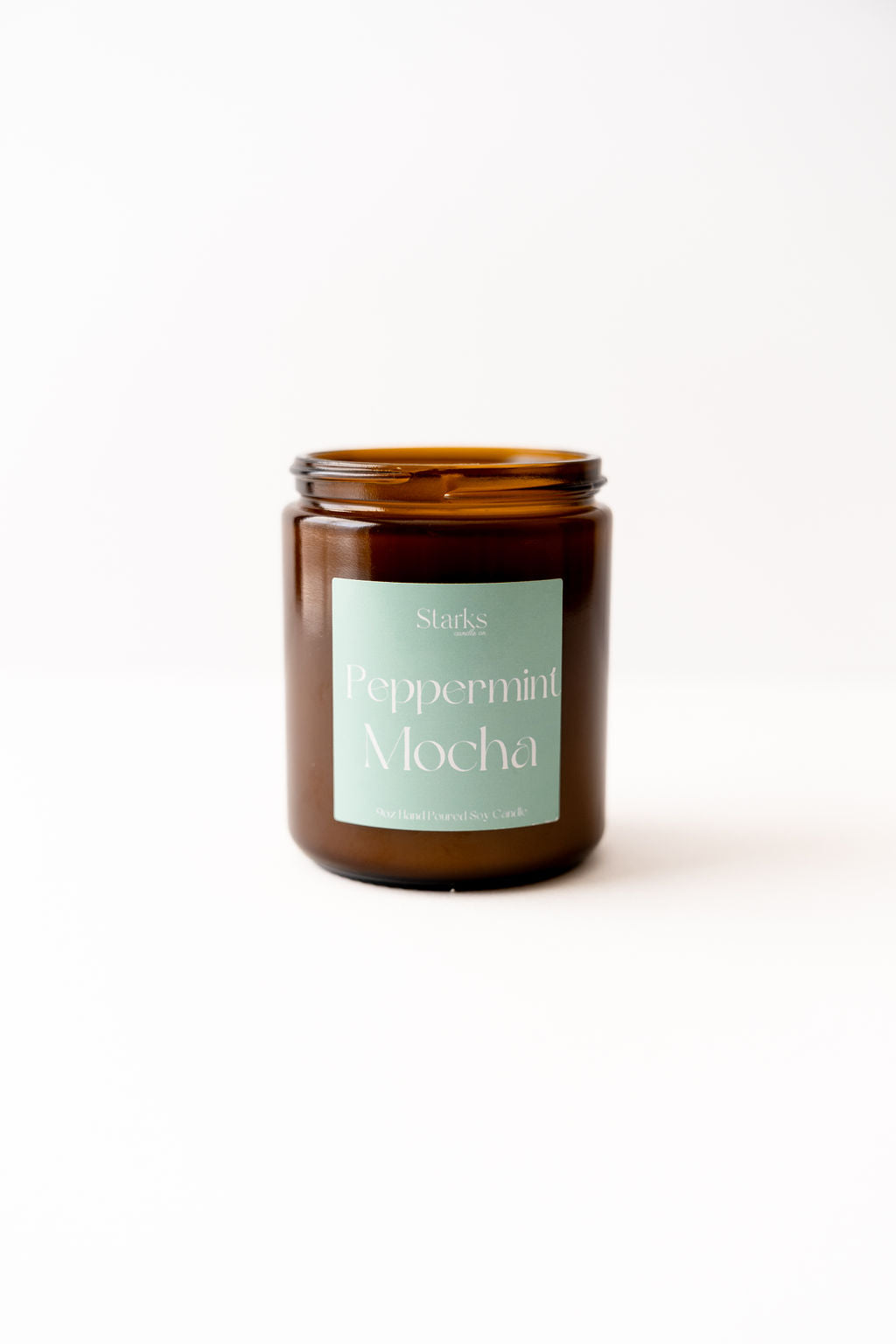 Peppermint mocha candle