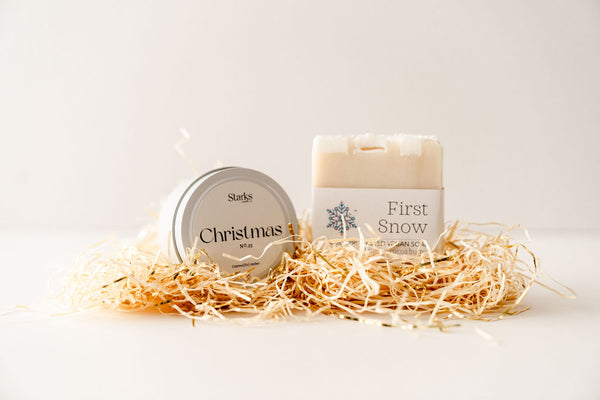 First snow Candle/Soap Mini Gift Set