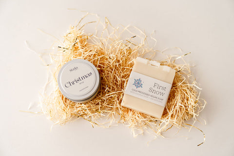 First snow Candle/Soap Mini Gift Set