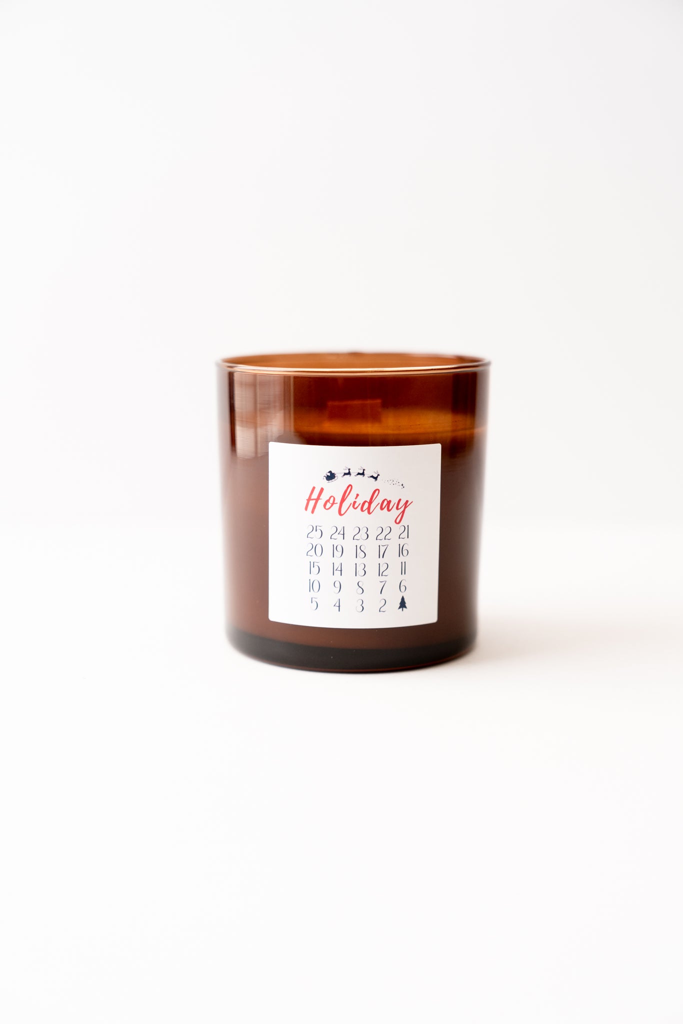 Christmas Countdown Candle