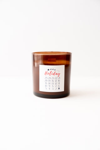 Christmas Countdown Candle