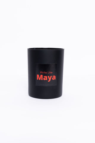Black History candle -Maya
