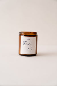 Thank You Candle