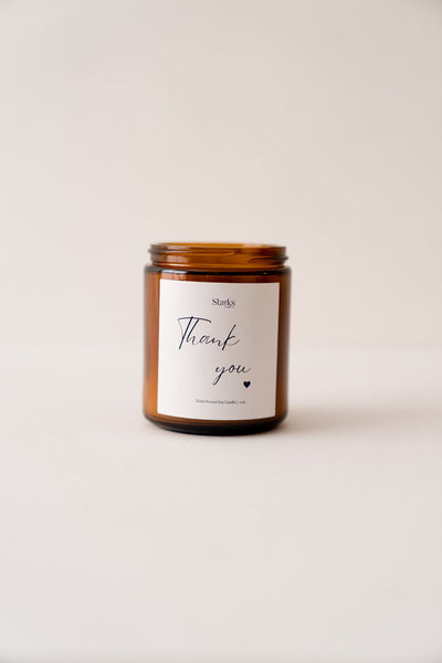 Thank You Candle